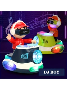 彩色舞蹈音乐发光玩具 - LED 闪烁、声控、有趣新奇礼物，适合生日、圣诞节、庆祝活动、5 岁男孩玩具、儿童玩具、婴儿游戏 - 彩色 - 查看 3