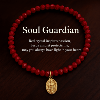 1PC/Fashion Accessories/Minimalist Cross/Wine Red Crystal Bead Bracelet, Lucky Bracelet/Women's Bead Bracelet, Women's Minimalist Fashion Accessories/Versatile/Gift To Friends And Family