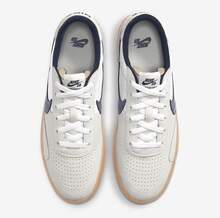 Nike SB Heritage Vulc 男女款舒适耐穿轻便低帮休闲滑板鞋 CD5010-102 - 米白藍 - 查看 3