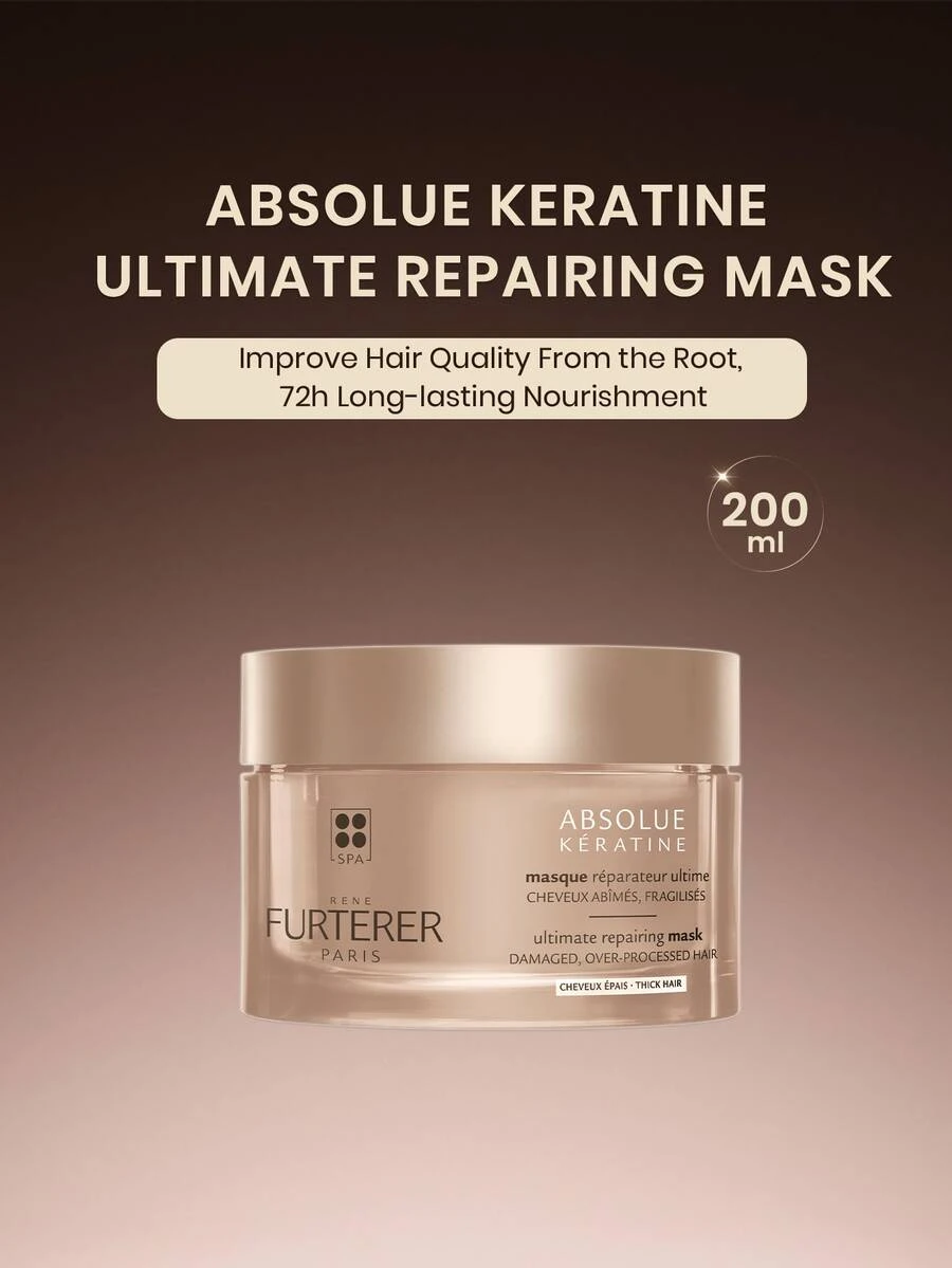 René Furterer ABSOLUE KERATINE 极致修护面膜 200ml - 金色 - 查看 1
