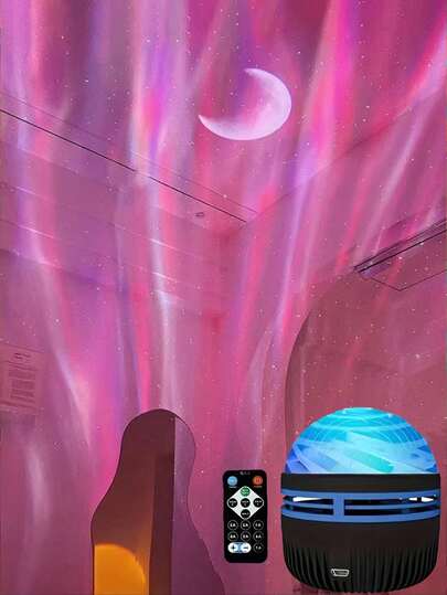 1pc Christmas Projection Decoration Atmosphere Gift, Suitable For Room, Bedroom, Home Theater, Provides Comfort And Relaxation