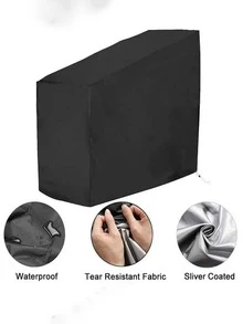 1pc Bicycle Dust Cover, Stationary Bike Rain Cover, Sports Bicycle Dust Proof Cover, Scratch-Resistant And Durable, Fits Multiple Bike Models, Dual-Use Indoor Dust-Proof And Outdoor Rain-Proof - Multicolor - View 3