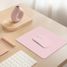 Wireless Bluetooth Mouse With Mouse Pad Compatible With IPad Surface Pro Mac Book Pro Air, Wireless Bluetooth Computer Mouse For IMac Laptop, Small Poratble Mouse For Travel