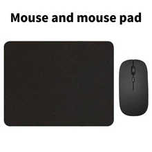 Wireless Bluetooth Mouse With Mouse Pad Compatible With IPad Surface Pro Mac Book Pro Air, Wireless Bluetooth Computer Mouse For IMac Laptop, Small Poratble Mouse For Travel