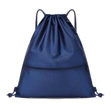 Bundle Pocket Drawstring Simple Backpack For Men And Women's Sports And Fitness, Lightweight Basketball Bag, Oxford Fabric Zipper Bag, School Backpack - Multicolor - View 11