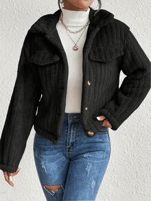 Women Coats - Black - View 5