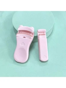 Mini Eyelash Curler, Lever Style Back Clip, Small And Portable Eyelash Curler, Quick And Wide Detail, Narrow Curling Iron Suitable For Travel Makeup Tools, No Need To Squeeze Or Pull Eyelashes,Makeup,Cheap,Room Decor,Vanity,Travel,Bedroom,Makeup Accessories,Eyelash Curler