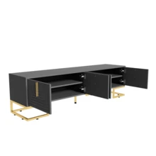 Television Stands & Entertainment Centers - Black - View 10