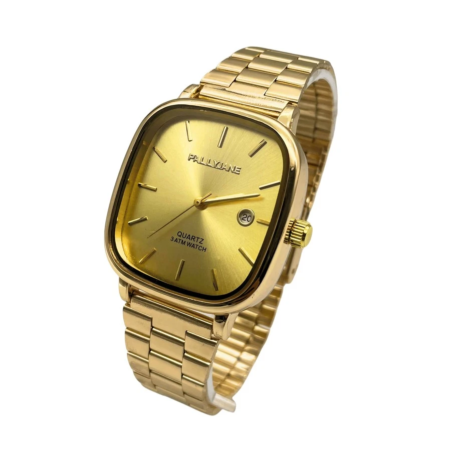 Original Lumen Women's Luxury Calendar Watch 3ATM Stainless Steel Adjustable Strap - 金色 - 查看 1