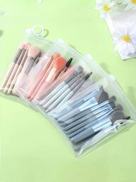 Set de pinceles de maquillaje mini tipo macarrón, 8 piezas en kit portátil para ojos y rubor, herramientas cosméticas para principiantes, colorete, lápiz labial líquido, tinte, bálsamo labial, corrector, arvaj, bolígrafo, alfombra de maquillaje, base de maquillaje, primer, maquillaje de marca, polvo, iluminador, contorno, litro, fijador de maquillaje, prematuro, maquillaje original, sombra de ojos, rubor, alma, maquillaje coreano, regalos para niñas, regalos para mujeres, distribución de regalos, set de pinceles, kit de pinceles de maquillaje, set de pinceles de maquillaje, set de maquillaje completo, set de pinceles de maquillaje, kit de maquillaje completo, kit de pinceles, set de pinceles de maquillaje, set de regalo de maquillaje