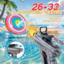 Powerful Water Gun 2025 Upgraded Water Gun For Adults - 800ml Large Capacity, 30 FT Long Range, Automatic Water Suction, 40 Mins Continuous Shooting, Perfect For Outdoor Battles, Parties & Summer Fun - màu xám carbon - Xem 2