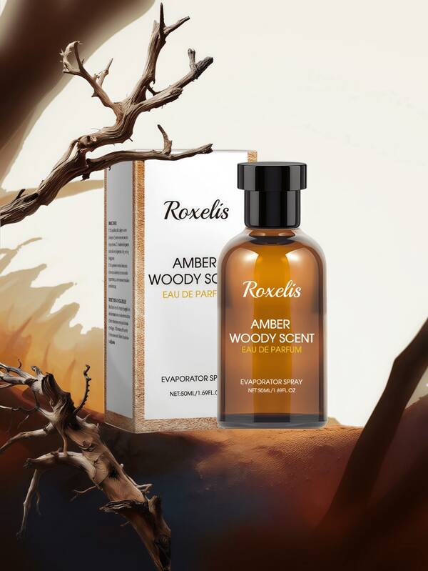 Amber Wood Fragrance Deodorizer, Refreshing Delicate Woody Scent, Volatile Long-Lasting Fragrance, Portable Deodorizer
