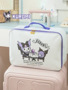 Sanrio Hello Kitty Travel Storage Bag - Cute And Functional Luggage Organizer, Waterproof Fabric, Multiple Compartments, Ideal For Travel And Daily Use, Perfect For Women And Teens, Great For Clothes And Toiletries, Compact And Lightweight Design For Easy Carrying, Stylish Appearance Adds A Pop Of Color To Your Journey, Essential Travel Accessory For Organized Packing And Convenient Traveling.