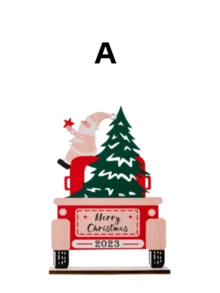 Christmas Wooden Of Table Desk Top -Christmas Desktop Decorations Sign Designed With Santa Claus ,XMAX Car,Christmas Festival Party Decoration For For Xmas Home, Christmas Home Decorations For Home Office Party Indoor Outdoor Decor, For Holiday Decor Home Party Supplies,Christmas Decorations ,Room Decor,Christmas