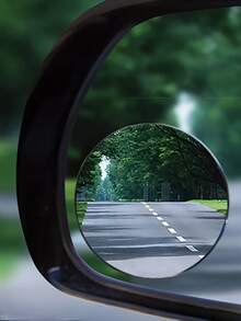 Heart-Shaped Blind Spot Mirror, Frameless Blind Spot Mirror, 360 Degree Wide Angle Convex Mirror, Square Blind Spot Rearview Mirror, Parking Mirror, Round Blind Spot Mirror, Car Accessories, Car Accessories For Women, Christmas, Car Decor - Love - View 7