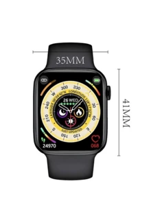 Smartwatch S10 Mini Smart Watch With NFC Health Monitor Compatible With Android And IOS LAXASFIT - Black - View 3