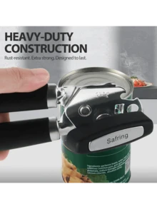 Ooth-Edge Can And Jar Lid Opener, Easy-Grip Handheld Tool For Effortless Opening Of Cans And Jars, Ideal For Daily Kitchen Use