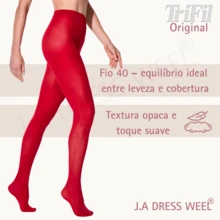 Trifil Women Tights - Red - View 2