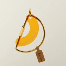 BLKSMTH ĐỒ TRANG TRÍ TREO KẸO MÀU SẮC - trái cam - Xem 5