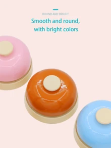 Hand Clapping Bell, Various Colors, No Electricity Required, Uncharged, Without Battery, For Classroom, Kitchen, Restaurant, Bar, Table Games, Pet Training And Interactive Entertainment Bar Bell/Order Bell/Call Bell/Table Bell For Restaurant Kitchen Office, Small/Large Sizes Available For Bedroom, Travel, Office, School Boy Valentine Heart Women's Valentine