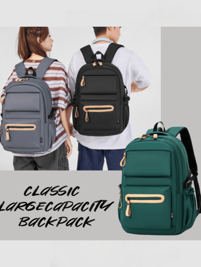 Nueva mochila versátil de alta calidad, de gran capacidad, de estilo clásico y elegante, apta para viajes, trayectos y negocios, adecuada para diversas ocasiones