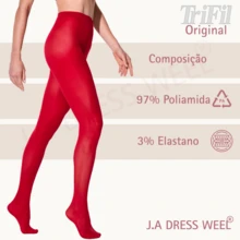 Trifil Women Tights - Red - View 4
