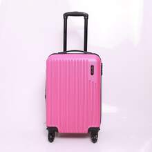 10kg Carry-On Suitcase With 360° Wheels For Airplanes Anac Expandable - Hot Pink - View 11