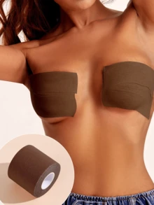 Adesivos para mamilos, fita corretiva com sutiã push-up, sem alças, adesivos para seios, sutiã invisível feminino, adesivos para mamilos
