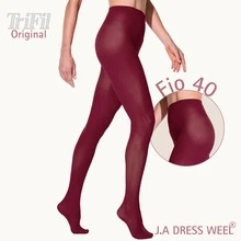 Trifil Women Tights - Burgundy - View 12