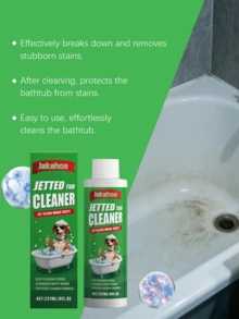 喷射浴缸清洁剂，家用浴室瓷砖和玻璃污渍和水垢去除剂和清洁护理 - 彩色 - 查看 5