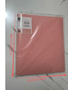 1 pieza Carpeta transparente tamaño A4, funda transparente para documentos para estudiantes de secundaria y primaria, partituras musicales, colección de certificados, carpeta de oficina