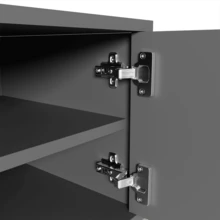Television Stands & Entertainment Centers - Black - View 7
