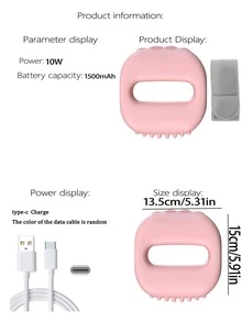 Fascia Ring Professional Grade Rechargeable Vibration Fat Burning Massage Ring Waist Abdomen Fat Rejection Shaping Yoga Ring