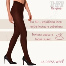 Trifil Women Tights - Rust Brown - View 2