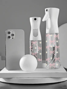 Sticlă de pulverizare de călătorie reîncărcabilă din PET transparent cu model de margarete, sticlă de pulverizare cu ceață fină multifuncțională, potrivită pentru călătorii și afaceri, poate fi folosită ca spray demachiant, sticlă de pulverizare reutilizabilă pentru păr, sticlă de pulverizare continuă pentru coafarea părului, curățare, esență vegetală, hidratare facială etc. - Multicolor - Vizualizare 3