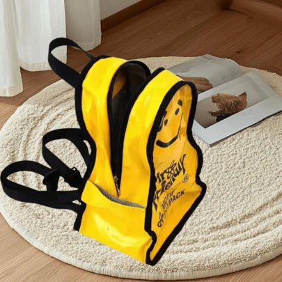 漫画かわいいバックパック多目的カジュアル収納バックパックキャンパス学生用バックパック