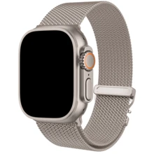 1 pieza Banda Milanesa Premium compatible con Apple Watch Band Ultra 2 de 46mm, 49mm, 44mm, 42mm, 40mm, 45mm, 41mm, 38mm, 42mm-S10 de 45 mm para mujer/hombre, pulseras de acero inoxidable compatibles con Series 10 9 8 7 6 5 SE 4 3 2 1 Ultra, accesorios para smartwatch