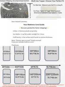 Thick & Cool Cotton Quilted Mattress Protector - Full Size Breathable Mattress Pad, 8-21 Inch Deep Pocket Design, Soft Support, Relieve Back Pain, White