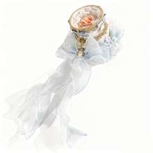 Tea Party Headpiece, Lolita Hair Accessories For Girls, Teacup Hat, Palace Rococo Style Spanish Flat Hat. Soft Girl Tea Party Headpiece. - 淺藍色 - 查看 5