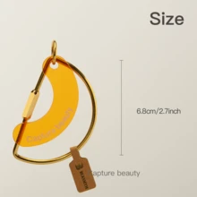 BLKSMTH ĐỒ TRANG TRÍ TREO KẸO MÀU SẮC - trái cam - Xem 2