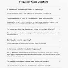 Homefitnesscode Electric Treadmill 110x49cm With Remote Control And LCD Screen For Home And Office - 黑色 - 查看 7