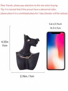 Resin Side Portrait Neck Mannequin Necklace Display Stand Mannequin Stand Earring Display Stand, Can Be Used As A Small Home Ornament