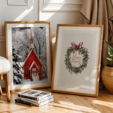 3 قطع / مجموعة من لوحات الجدار الفنية القديمة، مجموعة لوحات كانفاس لعالم الشتاء الساحر - منزل أحمر مبهج وشجرة عيد الميلاد، ديكور لوحة شجرة عيد الميلاد، ديكورات عيد الميلاد، ديكور موضوع عطلة مثالي، ديكور جداري أزياء حديثة، مؤطر أو غير مؤطر، ديكور الغرفة، ديكور المنزل، ديكور شقة الطالب الجامعي، هدايا لديكور الجدران في الفندق، المنزل، هدية استقبال المنزل المثالية، غرفة المعيشة، غرفة النوم، الحمام والمكتب