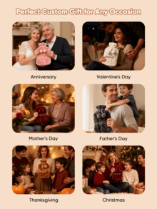 1入組名字定制熱水袋，個性化名字熱水袋，個性化帶名字的熱水袋，冬季帶毛絨套的熱水袋，熱水袋，熱水瓶，生日禮物，婚禮禮物，母親節禮物，最好的朋友禮物，給媽媽的禮物，給女友的禮物，給妻子的禮物