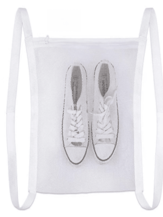Practical Sports Shoe Bag 1 Practical Sports Shoe Drying Bag - With Zipper And Shoulder Strap - Laundry Bag Shoe Bag Suitable For Storing And Washing Shoes Clothes And Socks