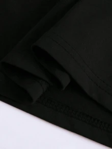 Camiseta Mujer, Calaveras Mexicanas, Patrón Creativo, Moda 2025, Fiesta Mexicana, Cuello Redondo, Manga Corta, Algodón Transpirable, Casual Mujer casual estampado Día de Muertos holgada cuello redondo manga corta verano fiesta camiseta - Fondo negro 2 - Ver 4