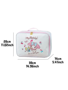 Túi đựng đồ du lịch - Túi đựng đồ màu hồng đáng yêu có lớp lót, quai xách tay, chất liệu chống nước, thích hợp cho các chuyến đi chơi, thiết kế thời trang và tiện dụng để dễ dàng đóng gói, thiết kế nhỏ gọn và nhẹ để dễ dàng mang theo, kiểu dáng thời trang thêm điểm nhấn màu sắc cho chuyến đi của bạn, phụ kiện du lịch thiết yếu để sắp xếp đồ đạc ngăn nắp và thuận tiện khi đi du lịch. - Xem 4