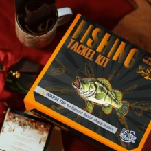 JSFUN 24pcs/Box Christmas Advent Calendar - 24 Days Countdown, Colorful Fishing Lures Plug Baits, Suitable For Christmas, Halloween And Holiday Celebrations, Ideal Holiday Gift For Fishing Enthusiasts