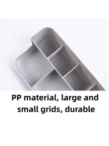 Caja de almacenamiento de cosméticos de escritorio con múltiples compartimentos estilo Ins, caja de almacenamiento de cosméticos con compartimentos, portalápices, caja de almacenamiento de escritorio, accesorios para tocador, regalos navideños, artículos esenciales de almacenamiento de belleza, caja de exhibición multifuncional, adecuada para baño, oficina, decoración del hogar, soporte de exhibición de almacenamiento, portalápices cuadrado, decoración del hogar, regalos para mujeres, regalos de Navidad, ideas de regalo para mujeres