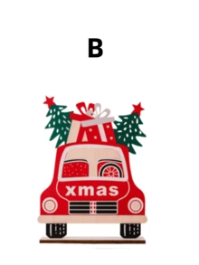 Christmas Wooden Of Table Desk Top -Christmas Desktop Decorations Sign Designed With Santa Claus ,XMAX Car,Christmas Festival Party Decoration For For Xmas Home, Christmas Home Decorations For Home Office Party Indoor Outdoor Decor, For Holiday Decor Home Party Supplies,Christmas Decorations ,Room Decor,Christmas